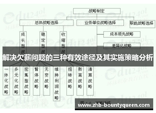 解决欠薪问题的三种有效途径及其实施策略分析